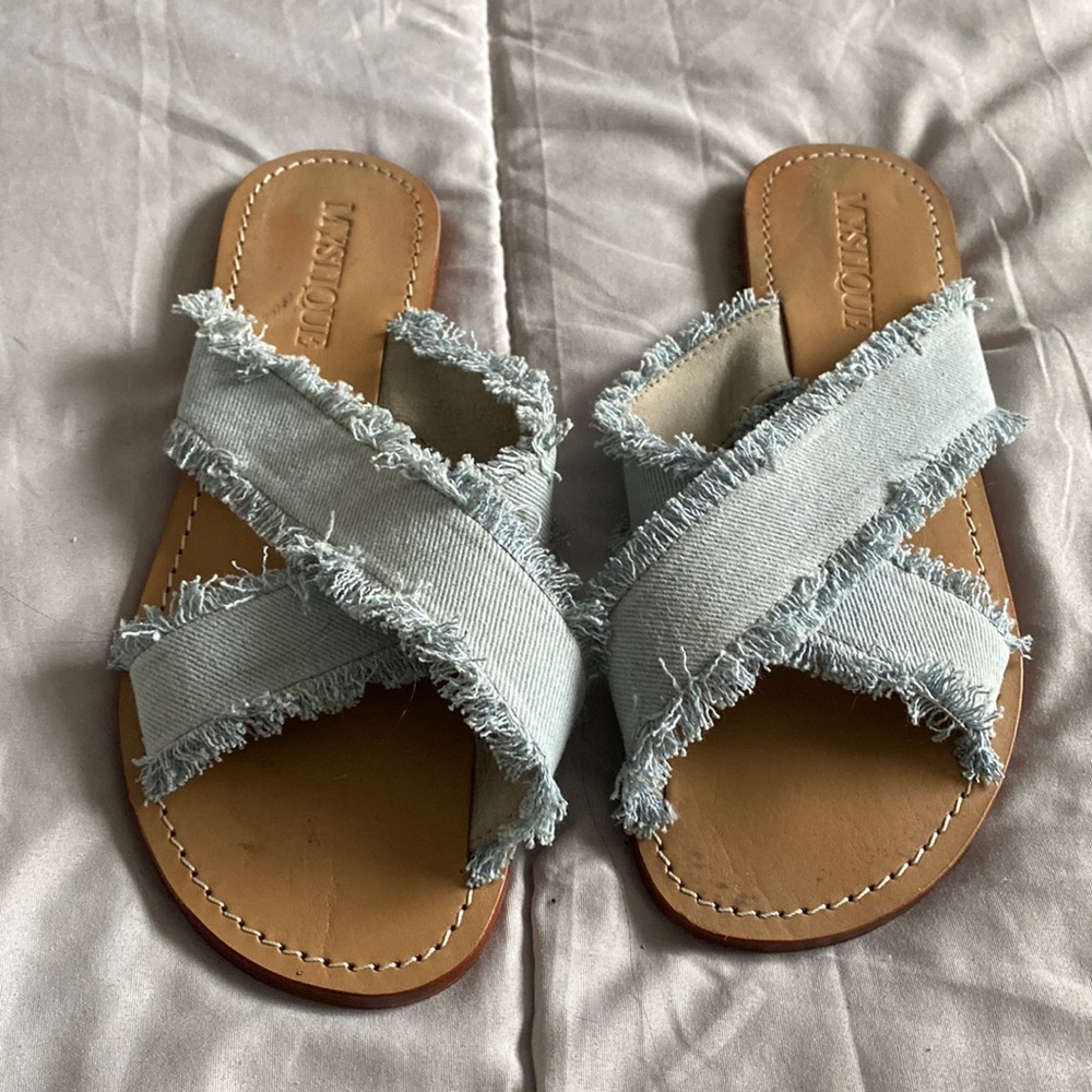 Mystique hand made Jean sandals